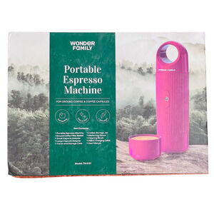 Portable Espresso Machine – Automatic Mini Espresso Maker & Travel 5 Cup Coffee